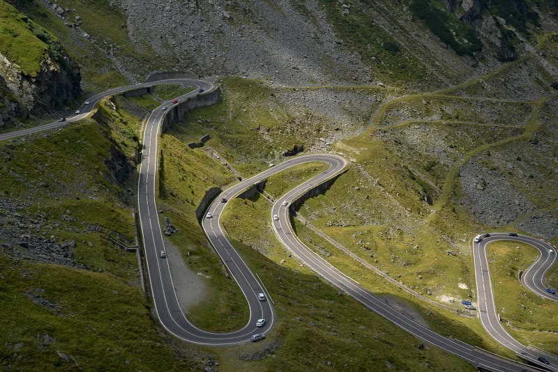 The Transfăgărășan road